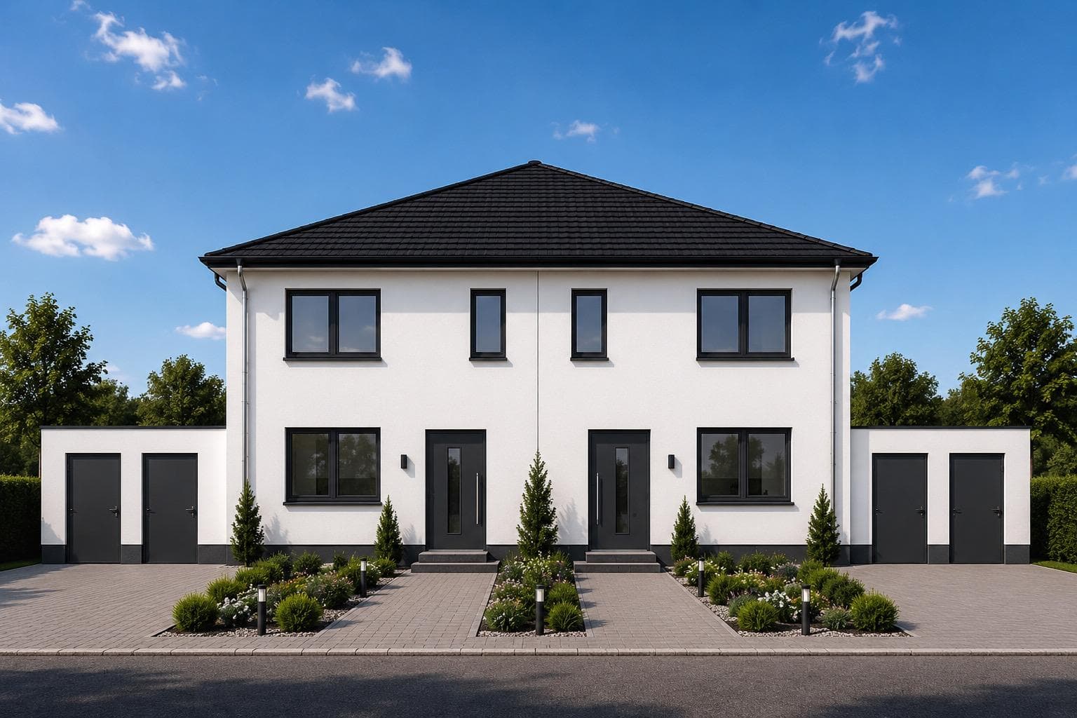 Mehrfamilienhaus in Gütersloh – Visualisierung