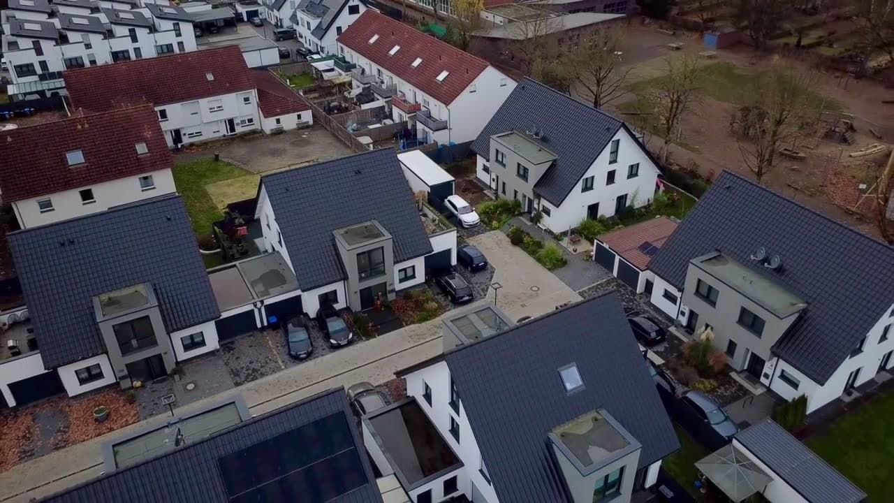 Wohnsiedlung in Lippstadt – Drohnenaufnahme